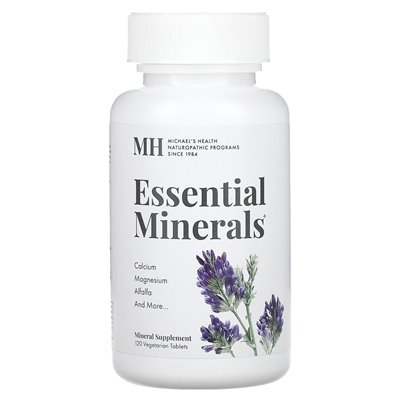 Naturopathic Essential Minerals 120 Vegetarian Tablets
