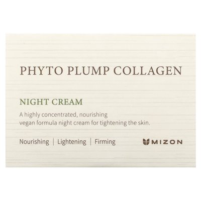 Mizon, fito pulto kolagen, nocny krem, 1,69 fl oz (50 ml)