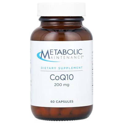 Konserwacja metaboliczna, COQ10, 200 mg, 60 kapsułek Konserwacja metaboliczna, COQ10, 200 mg, 60 kapsułek
