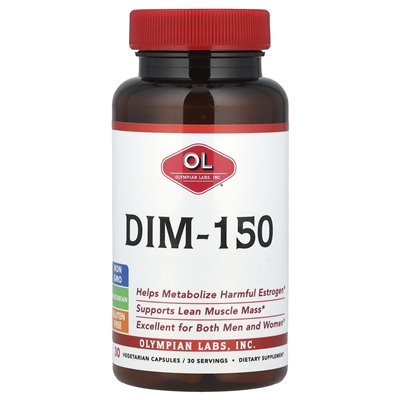 Olympian Labs, DIM-150, 30 Wegetariańskich Kapsułek