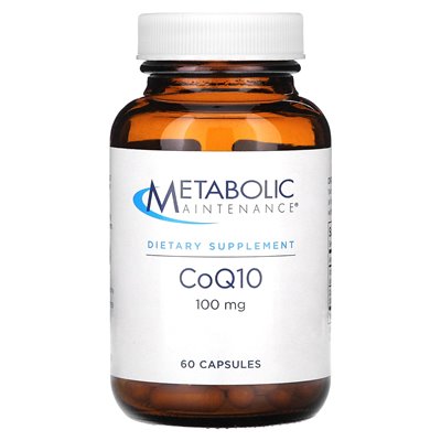 Konserwacja metaboliczna, COQ10, 100 mg, 60 kapsułek Konserwacja metaboliczna, COQ10, 100 mg, 60 kapsułek