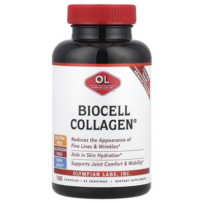 Olympian Labs, BioCell Collagen®, 100 kapsułek Olympian Labs, BioCell Collagen®, 100 kapsułek