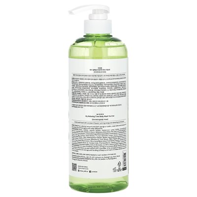 Mizon, mój relaksujący czas, mycie ciała, drzewo herbaciane, 27,05 fl oz (800 ml)