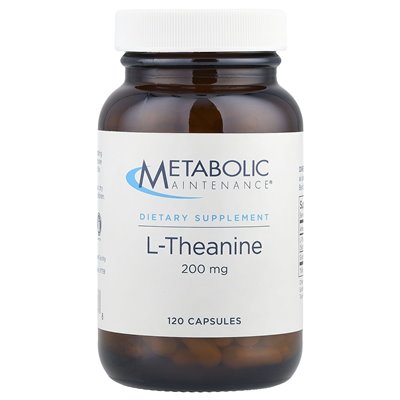 Metabolic Maintenance, L-Theanine, 200mg, 120 Capsules