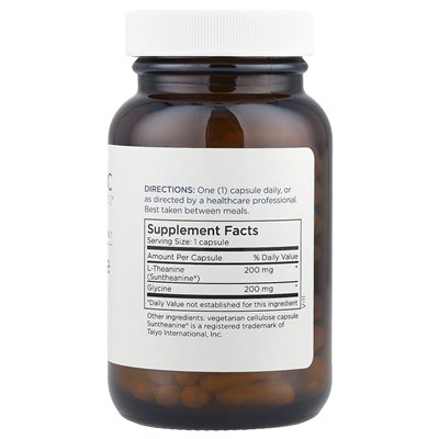 Konserwacja metaboliczna, L-teanina, 200 mg, 120 kapsułek