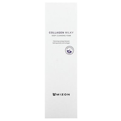 Mizon, Milchiges Kollagen, Tiefenreinigungsschaum, 5,29 oz (150 g)