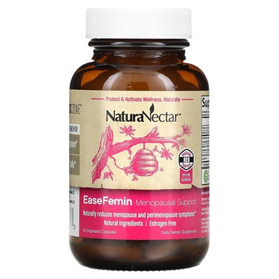 Naturanectar, Easefemin, MenopauSal Support, 30 Gemüsekapseln