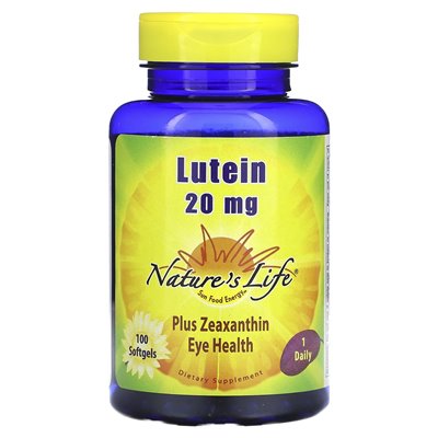 Życie natury, luteina, 20 mg, 100 miękkich
