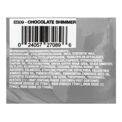 Palladio, eye shadow, chocolate shimmer ES09, 0.04 oz (1.2 g)