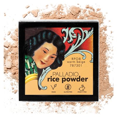 Palladio, Reispulver, warmes Beige RPO8, 0,60 oz (17 g)