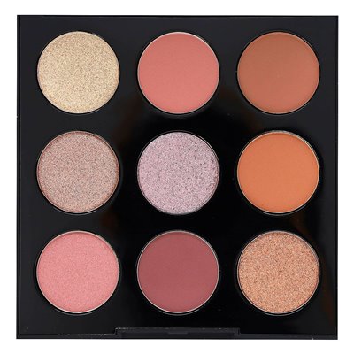 Palladio, Ultimate 9 Count Ckseshadow Palette, Rosey Nudes, 0,33 uncji (9,6 g)