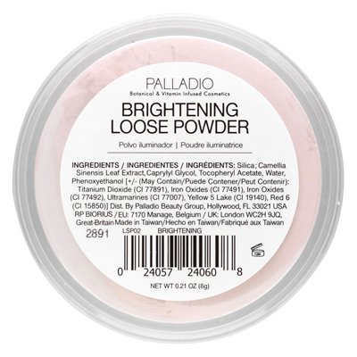 Palladio, 4ever + Ever, aufhellender loser Puder mit grünem Tee, 0,21 oz (6 g) Palladio, 4ever + Ever, aufhellender loser Puder mit grünem Tee, 0,21 oz (6 g)