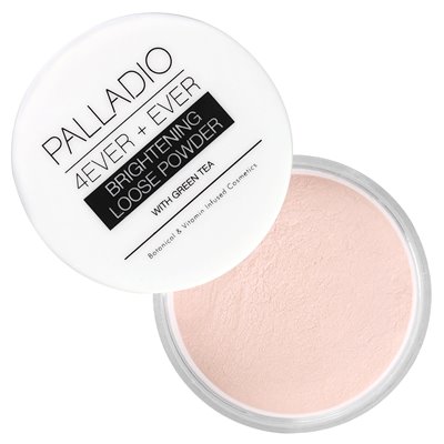 Palladio, 4ever + Ever, aufhellender loser Puder mit grünem Tee, 0,21 oz (6 g) Palladio, 4ever + Ever, aufhellender loser Puder mit grünem Tee, 0,21 oz (6 g)