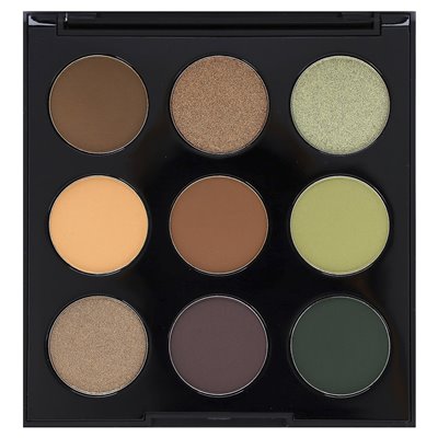 Palladio, Ultimate 9 Count Clubadow Palette, Natural Earth, 0,33 uncji (9,6 g)