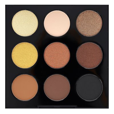 Palladio, Ultimate 9 Count Shadow Palette, Golden Sand, 0.33 oz (9.6 g)