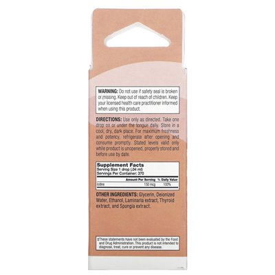 Naturalna równowaga, tyadyna, zdrowe wsparcie tarczycy, niezmienne, 150 mcg, 0,5 fl oz (15 ml) Naturalna równowaga, tyadyna, zdrowe wsparcie tarczycy, niezmienne, 150 mcg, 0,5 fl oz (15 ml)