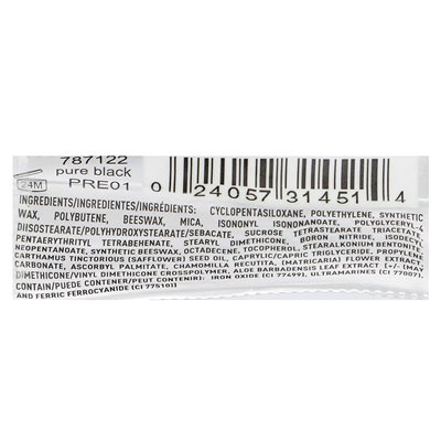 Palladio, einziehbarer wasserfester Eyeliner, reines Schwarz pre01, 0,01 oz (0,28 g)