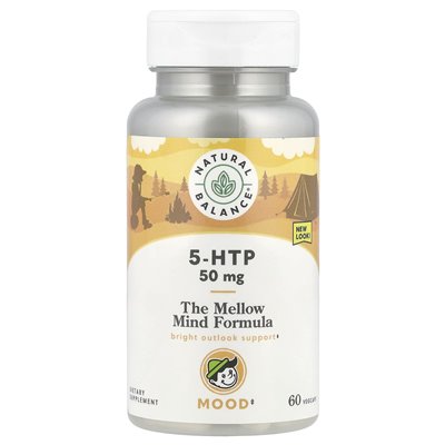 Naturalny równowaga, 5-HTP, 50 mg, 60 Vegcaps Naturalny równowaga, 5-HTP, 50 mg, 60 Vegcaps