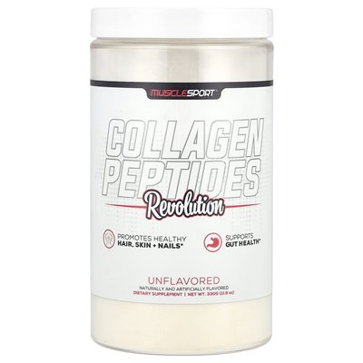 Musclesport, kolagen peptydy, rewolucja, niezmienne, 11,6 uncji (330 g)
