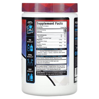 Musclesport, BCAA, Revolution, Rainbow Italian Ice, 15,9 uncji (450 g)