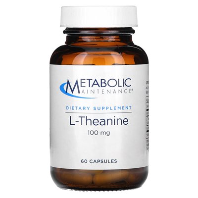 Metabolic Maintenance, L-Theanin, 100 mg, 60 Kapseln