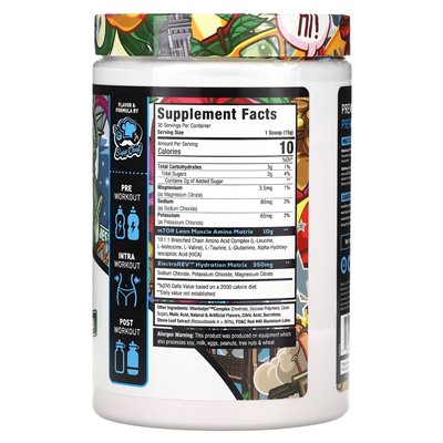 Musclesport, BCAA, Revolution, Fruchtpunsch, 15,9 oz (450 g)