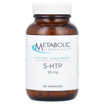 Metabolic Maintenance, 5-HTP, 50 mg, 60 Kapseln