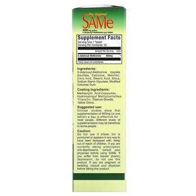 Nutralife, ten sam (toslan disiulfate), 400 mg, 30 tabletek powlekanych jelitami
