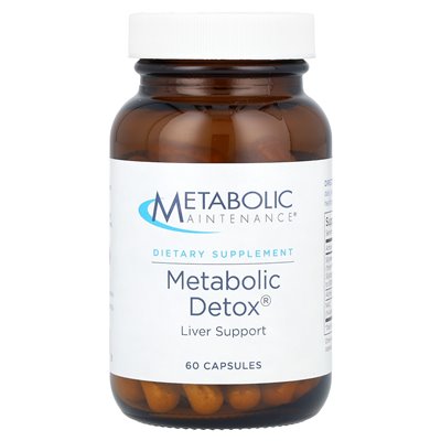 Konserwacja metaboliczna, detoks metaboliczny, 60 kapsułek