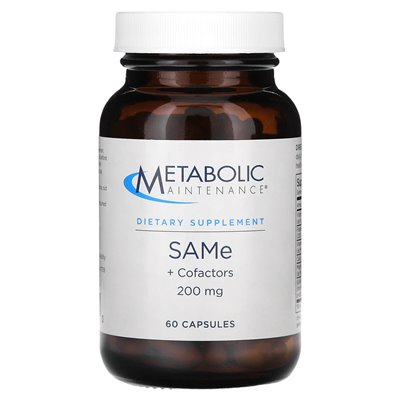Metabolic Maintenance, Alone + Cofactors, 200 mg, 60 Capsules
