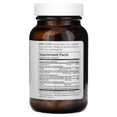 Metabolic Maintenance, Alone + Cofactors, 200 mg, 60 Capsules