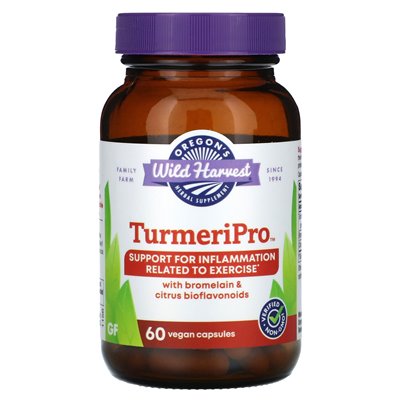 Oregon's Wild Harvest, Turmeripro, 60 Vegan Capsules