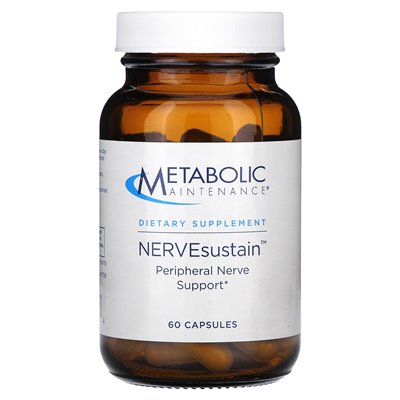 Utrzymanie metaboliczne, nerwy, 60 kapsułek