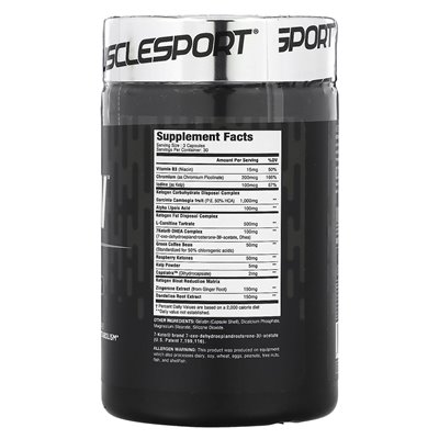 Musclesport, Black Series, ketogenic, 90 capsules