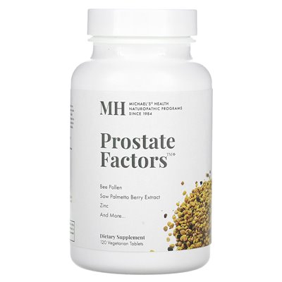 Naturopatyczne, prostaty Michaela, 120 wegetariańskich tabletek
