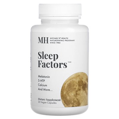 Naturopathic, Sleep Factors, 30 wegańskich kapsułek Naturopathic, Sleep Factors, 30 wegańskich kapsułek