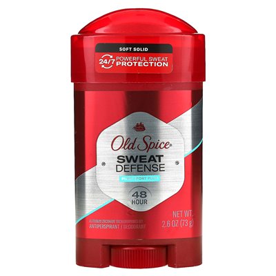 Old Spice, Sweat Defense, Anti-Perspirant Deodorant, Soft Solid, Pure Sport Plus, 2.6 oz (73 g) Old Spice, Sweat Defense, Anti-Perspirant Deodorant, Soft Solid, Pure Sport Plus, 2.6 oz (73 g)