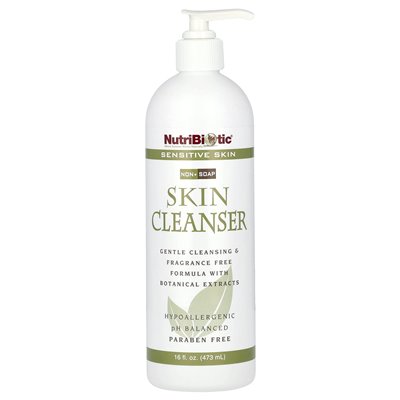 Nutribiotic, Hautreiniger, seifenfrei, parfümfrei, 16 Oz (473 ml)