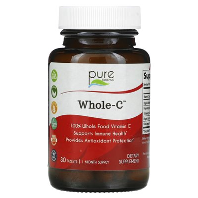 Pure Essence, Whole C, 30 Tablets