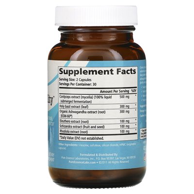 Pure essence, suprarenal, 60 Vegi-caps