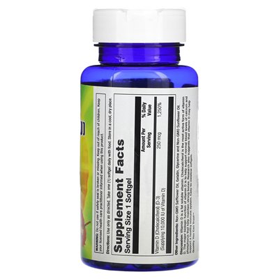 Nature's Life, Ultra D-3, 250 MCG (10 000 IU), 100 softgels