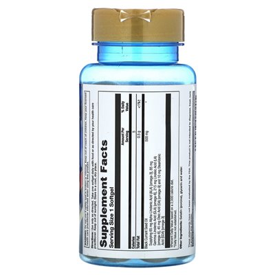 Nature's Life, Blackcurrant Oil, 500mg, 90 mini softgels