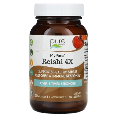 Pure Essence, MyPure, Reishi 4X, 60 Vegi-Kapseln