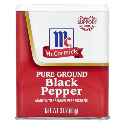 McCormick, czysta mielona czarna pieprz, 3 uncje (85 g)