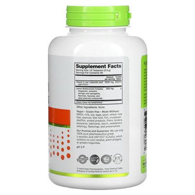 Nutribiotyk, odporność, kwas askorbinowy z bioflawonoidami, krystaliczny proszek, 8 uncji (227 g) Nutribiotyk, odporność, kwas askorbinowy z bioflawonoidami, krystaliczny proszek, 8 uncji (227 g)