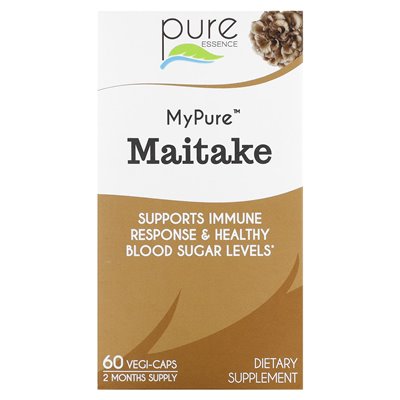 Pure Essence, MyPure, Maitake, 60 Vegi-caps Pure Essence, MyPure, Maitake, 60 Vegi-caps