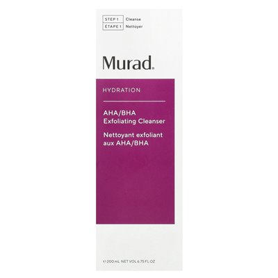 Murad, Hydration, AHA/BHA Exfoliating Cleanser, 6,75 Fl Oz (200 ml)