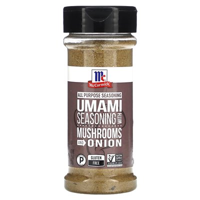 McCormick All-Purpose Seasoning, Mushroom and Onion Umami Seasoning, 4.59 oz (130 g)
