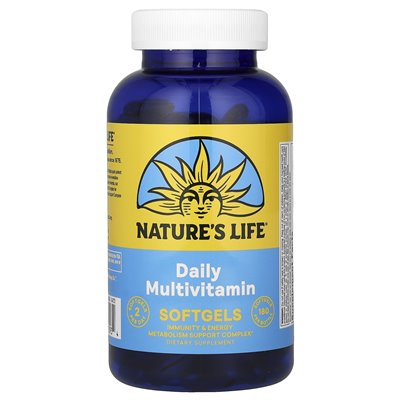 Nature's Life, Tägliche Multivitamin-Softgels, 180 Softgels