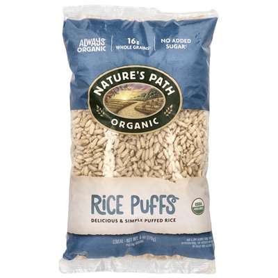Nature's Path, Organic Rice Puffs Flakes, 6 oz (170 g)